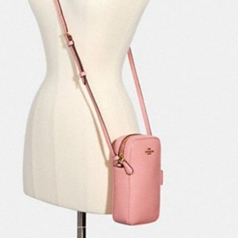 North/South Zip Phone Crossbody